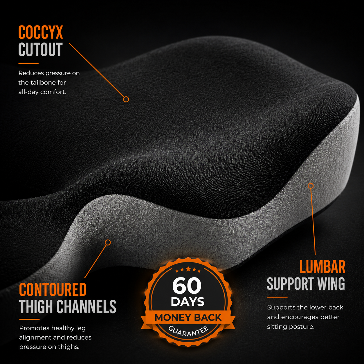 Ardora Contour Driver Seat Cushion