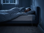 Sleeping on the grounding sheet at night