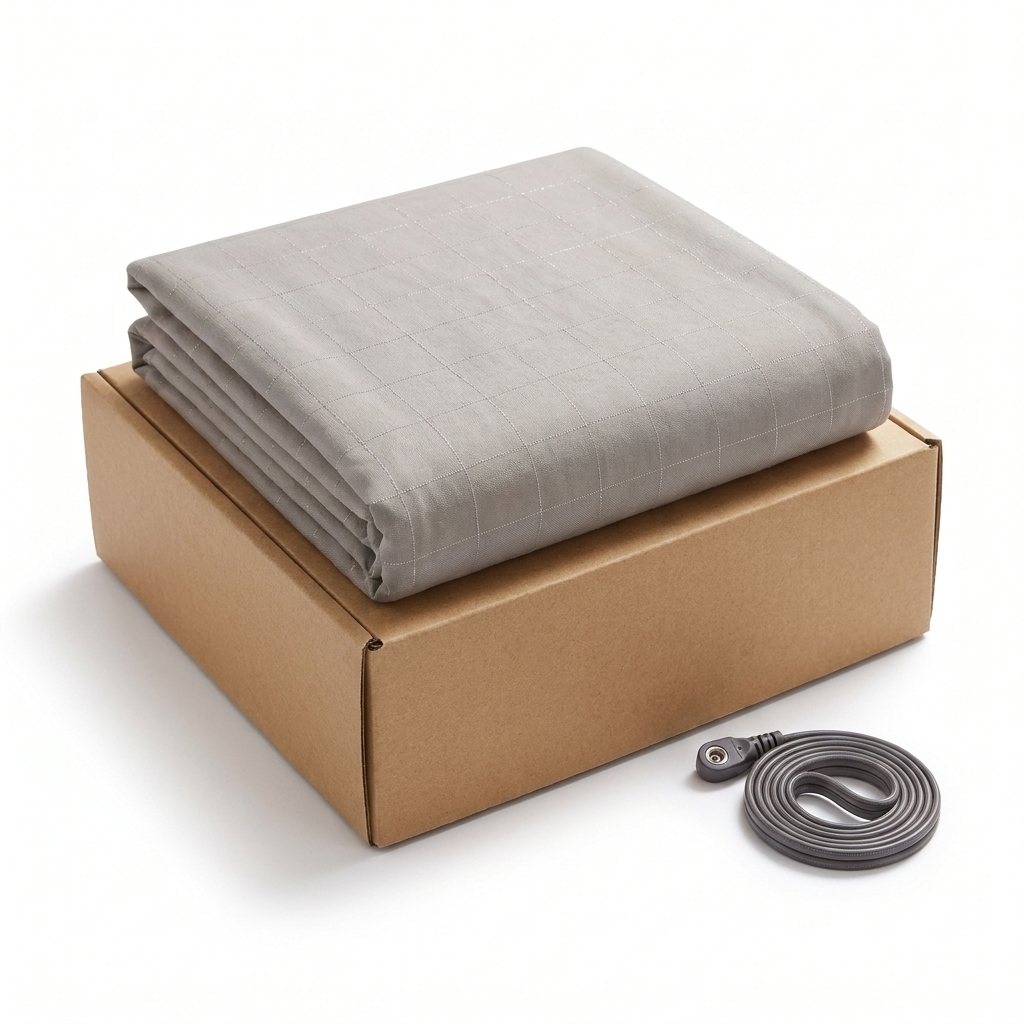 Grounding sheet with kraft packaging