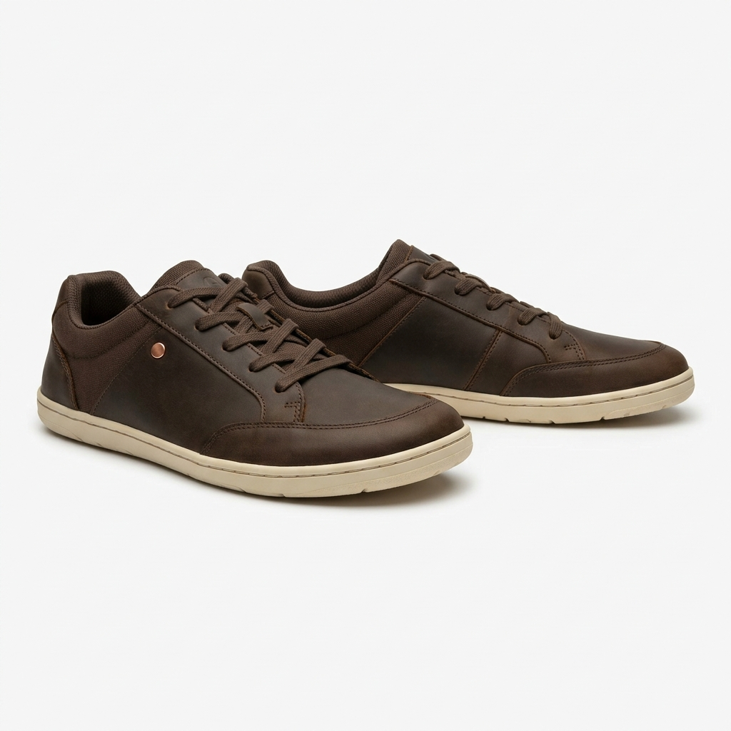 Ardora grounding shoes in earth brown