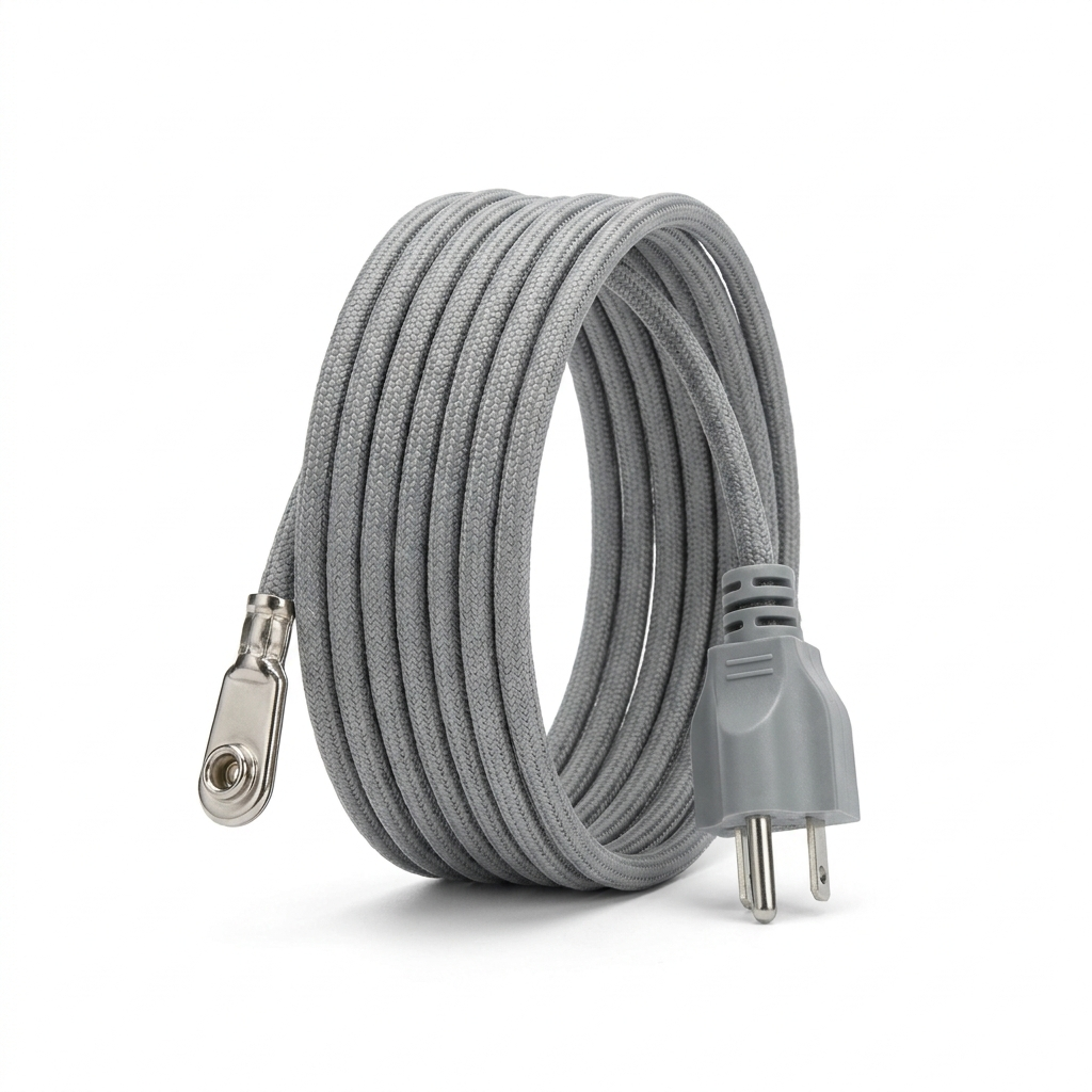 Ardora grounding cord with snap connector